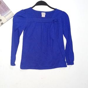 Blue Long sleeve for girls size SMALL